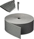 Nature - borderrandset - h7,5cm x 10m - met grondpennen - grijs