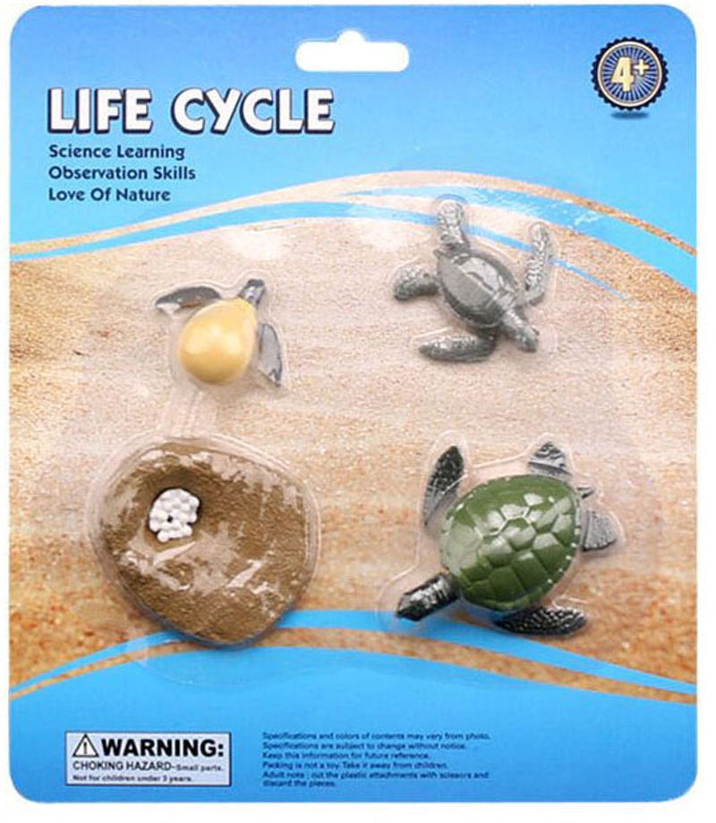 Load image into Gallery viewer, Lobbes speelgoed bv levenscyclus schildpad speelfiguren set
