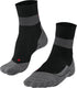 Falke ru stabilizing met compressie lyocell functioneel materiaal hardloopsokken dames zwart - maat 35-36