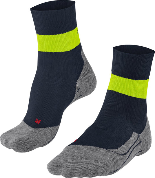 Falke ru stabilizing met compressie lyocell functioneel materiaal hardloopsokken heren blauw - maat 44-45