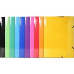 3-flap mappen exacompta 59829e glans karton