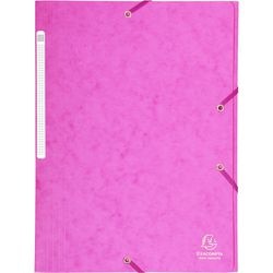 3-flap mappen exacompta 17108h gevlamd karton