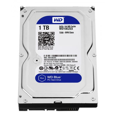 Western digital wd10ezex caviar blue hdd, 1tb, 3.5 , sata3, 64mb, 7200rpm, 150 mib s, 6.8w