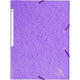 3-flap mappen exacompta 17115h gevlamd karton