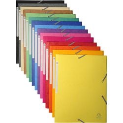 3-flap mappen exacompta 17100h glanzend karton