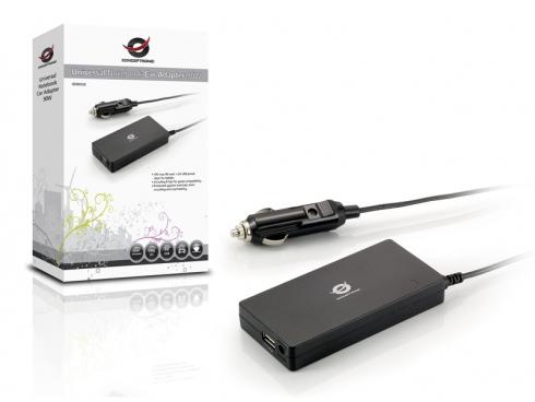 Conceptronic cnb90car universal notebook car adapter, 90w