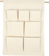 Creativ company https: www.cchobby.nl hangende-organiser-h-46-cm-b-34-cm-licht-naturel-1-stuk