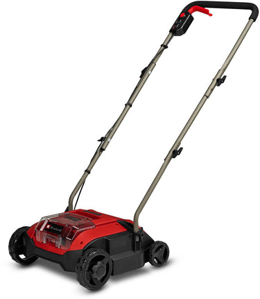 Einhell accu verticuteerder beluchter gc-sc 18 28 ds li solo - power x-change - 18 v li-ion - werkbreedte: 28 cm - 12 messen - excl. accu en oplader