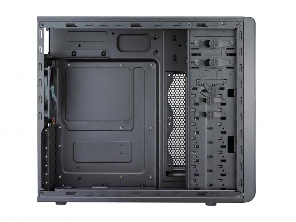 Load image into Gallery viewer, Cooler master for-500-kkn1 cm force 500 [atx 5.25x2 3.5x8 pcix10 fans x2 black]
