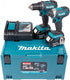 Makita dlx2127mj combiset - ddf482 18v boor- schroefmachine + dtd152 slagschroevendraaier 4,0 ah accu (2 st), snellader, mbox