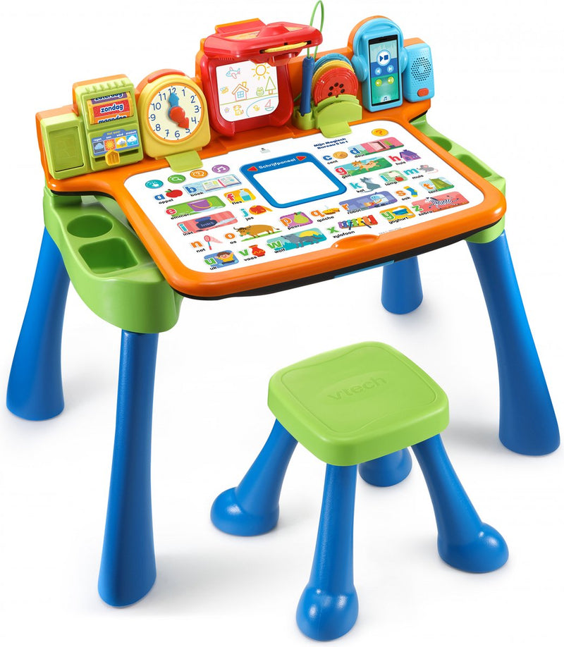 Load image into Gallery viewer, Vtech mijn magisch bureau 5 in 1 - interactief speelgoed - kinder bureau - peuter tafel - voor jongens meisjes
