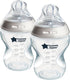 Tommee tippee natural start babyflessen - set van 2 x 260ml baby flessen - lage toevoersnelheid 3m+