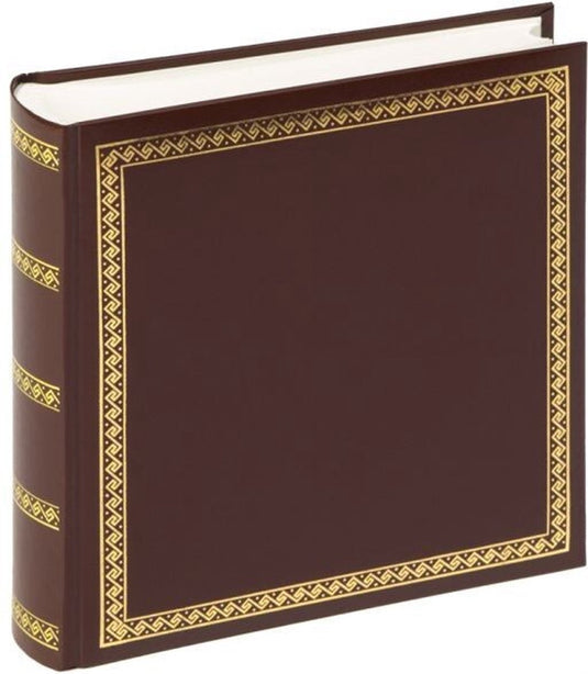 Walther mx-101-p das schicke dicke - classic album - formaat 29 x 32 cm - 100 witte pagina's - bruin