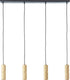 Brilliant marty - hanglamp - 4-lichts - led 4xgu10 - goud