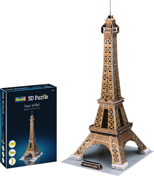 Revell puzzel - 00200 eiffel tower 3d puzzel