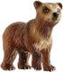 Bullyland 69399 – speelfiguur bruine beer welp – ca. 5,5 cm – levensecht en detailrijk vormgegeven – ideaal als educatief speelfiguur, decoratie of klein cadeautje voor kinderen vanaf 3 jaar