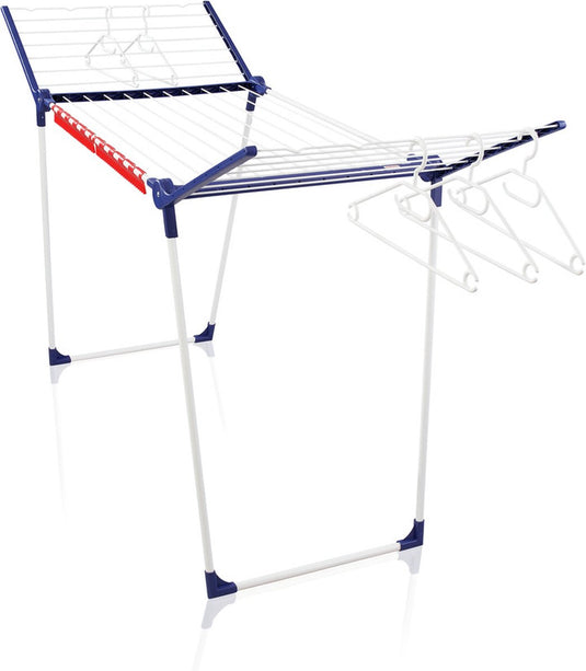 Leifheit droogrek pegasus 200 solid - 20 m drooglengte incl. houders voor klein wasgoed