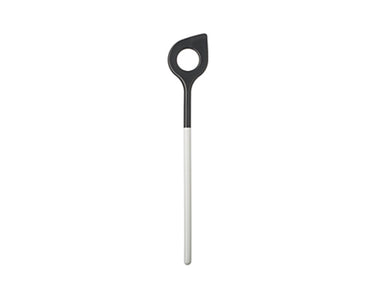 Rosti optima roerlepel m gat-wit 30cm