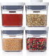 Oxo pop voorraadbus 2.0 mini vierkant - mini - set van 4 stuks