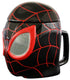 Spider-man 3d mok met deksel kop meerkleurig unisex