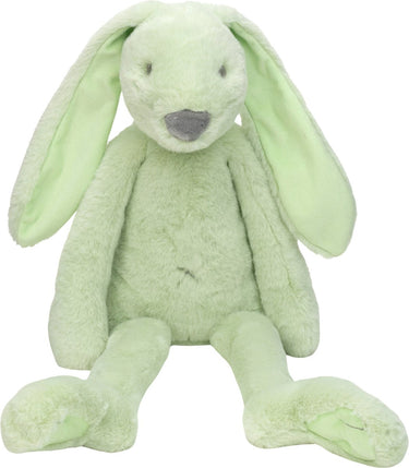 Happy horse recycled konijn richie knuffel 58 cm - pistachegroen - baby knuffel