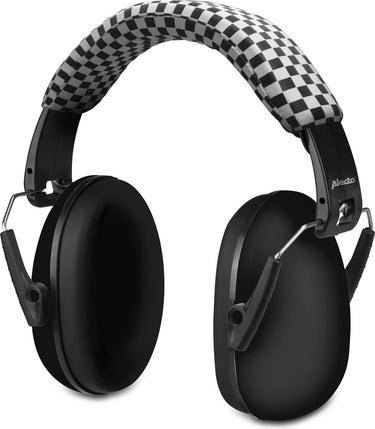 Alecto gehoorbescherming kinderen - dempt harde geluiden - verhoogd concentratie - bv-71 oorkappen - zwart - perfect voor het festival seizoen