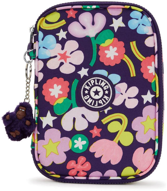Kipling 100 pens etui paars man