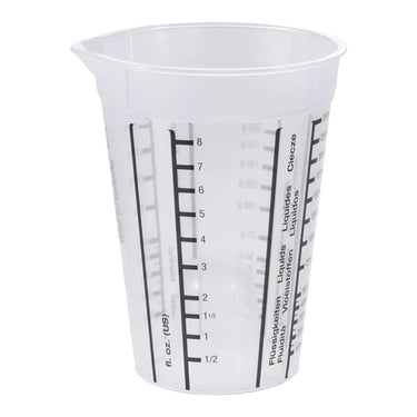 Keeeper kunststof maatbeker 0,25l ã˜8,5x11,5cm transparant