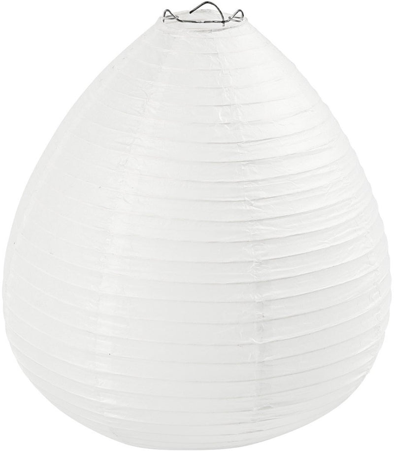 Load image into Gallery viewer, Creativ company rijstpapier lamp wit druppel, 27cm
