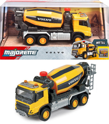 Majorette volvo fmx truck cement mixer 0 6