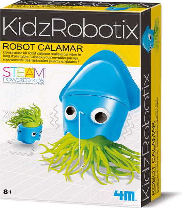 4m wetenschap en spel - bouw je eigen inktvis robot - bouwpakket - kidzrobotix - 8+