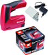 Einhell accu nietmachine tc-ct 3,6 li - 3,6v - 1,3ah - 30 schoten min - incl. metalen doos, lader 1000 nietjes type 53