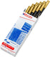 Edding 1200 teken- viltstift (colourpen) goud metallic - ronde punt - 1-3 mm - doos van 10 stuks