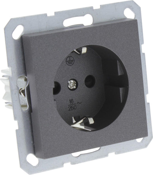 Q-link sã¢â‚¬â€œline contactdoos ã¢â‚¬â€œ 1ã¢â‚¬â€œvoudig ã¢â‚¬â€œ randaarde ã¢â‚¬â€œ antraciet ã¢â‚¬â€œ 10 stuks