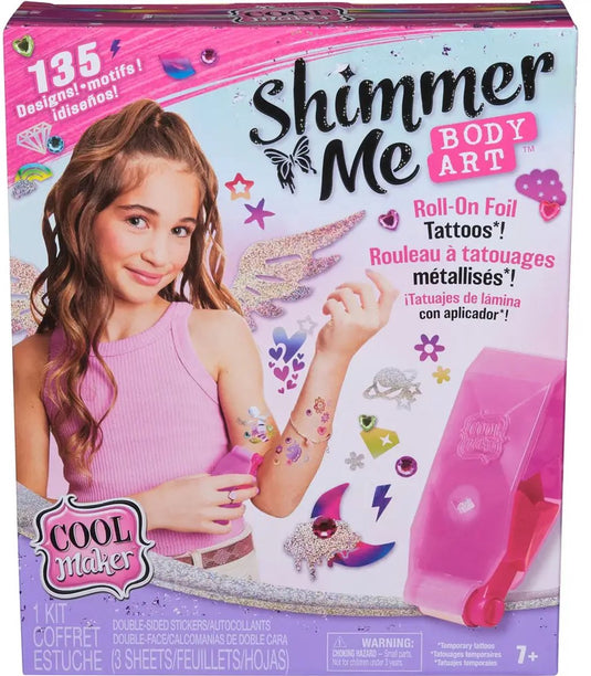 Cool maker - shimmer me body art