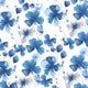 Duni servetten everbloom blue 20 stuks 33 x 33 cm | 12 stuks