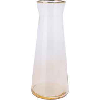 Dekanteer karaf glas 1145 ml goud | 6 stuks