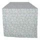 Daisy flowers tafelloper groen 50x140 cm | 3 stuks