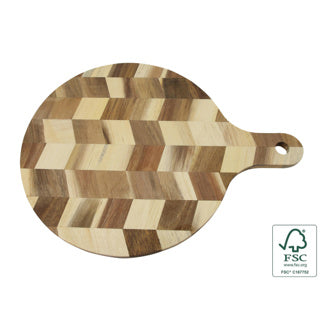 No brand snij- serveerplank acacia 40 x 30 x 1,4 cm fsc