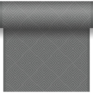 Load image into Gallery viewer, Duni tafelkleed 3-in-1 mosaic granite grey 40x480 cm
