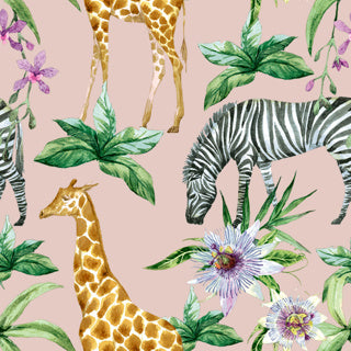 Load image into Gallery viewer, Servetten zebras girafes 33x33 cm | 12 stuks
