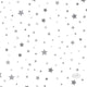 Duni servetten silver stardust 24 x 24 cm | 12 stuks