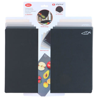 No brand snijplanken vouwbaar 6 stuks | 2 stuks