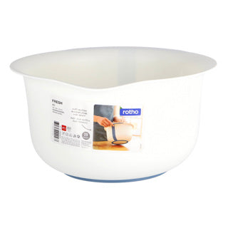 Rotho fresh beslagkom 4l horizon blauw wit