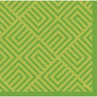 Load image into Gallery viewer, Duni servetten mosaic kiwi 40x40 cm | 12 stuks
