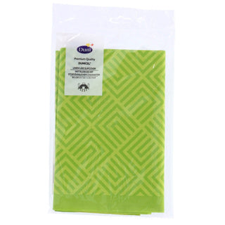 Duni napperon tafellaken mosaic kiwi 84x84 cm | 10 stuks