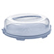 Rotho taartdoos fresh - horizon blauw- bpa vrij - handig mee te nemen door handgreep