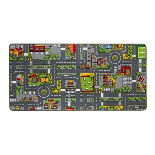 Speelkleed duoplay omkeerbaar stad en boerderij, 67x100cm