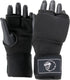 Super pro combat gear binnenhandschoenen met bandage zwart wit extra large
