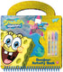 Totum spongebob designer activiteiten doeboek - tekenen, schrijven, stickeren - 20 pagina's met sjablonen en mini gelpennen